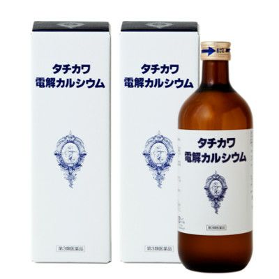 タチカワ電解カルシウム 600mL 3本入（第３類医薬品）